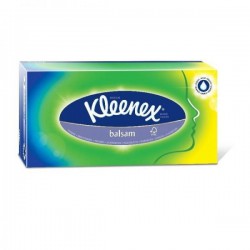 Салфетки для лица, Kleenex (Клинекс) №80 бальзам