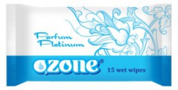 Салфетки влажные, Ozone (Озон) 15 шт парфюм элит платинум